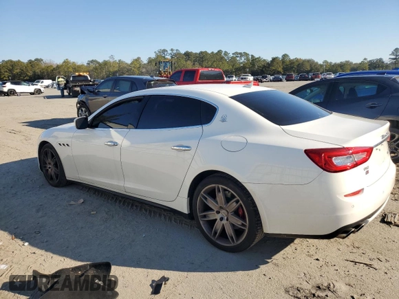 2015 Maserati Quattroporte S Q4 z VIN ZAM56RRA0F1151942, wystawiony jako Copart lot #88632815 z przebiegiem 28 821 mil mil oraz Szkoda całkowita • Salvage title. Historia ofert i sprzedaży dostępna na DreamBid. Obrazek 2.