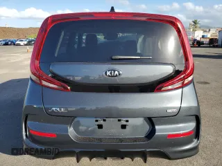 2021 Kia Soul Turbo with VIN KNDJ53AF6M7779086, listed as a Copart auction lot 81195814 with 7,479 mi miles and Salvage Title. Bid and sale history available at DreamBid. Image 6.