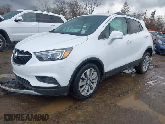 2018 Buick Encore Preferred with VIN KL4CJASB3JB627483, listed as a IAAI auction lot 41717800 with 40,283 mi miles and . Bid and sale history available at DreamBid. Image 2.