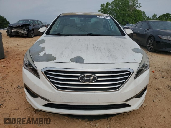 2015 Hyundai Sonata SE with VIN 5NPE24AF4FH224961, listed as a Copart auction lot 54130185 with 113,615 mi miles and Salvage Title. Bid and sale history available at DreamBid. Image 5.
