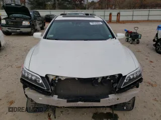 2015 Acura RLX Tech Pkg with VIN JH4KC1F50FC001471, listed as a Copart auction lot 78143804 with 87,834 mi miles and Salvage Title. Bid and sale history available at carsss.com. Image 5.