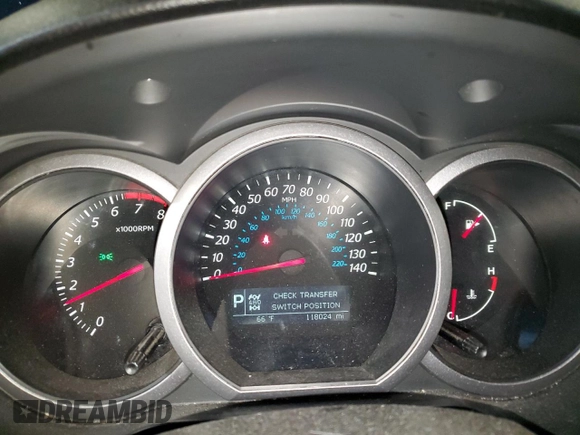 2012 Suzuki Grand Vitara Limited z VIN JS3TD0D77C4101382, wystawiony jako Copart lot #60017895 z przebiegiem 118 024 mil mil oraz Szkoda całkowita • Salvage title. Historia ofert i sprzedaży dostępna na DreamBid. Obrazek 9.
