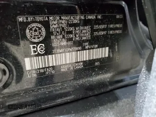 2023 Toyota RAV4 Hybrid XLE Premium with VIN 2T3BWRFV2PW179890, listed as a Copart auction lot 85970954 with 43,153 mi miles and Salvage title. Bid and sale history available at DreamBid. Image 14.