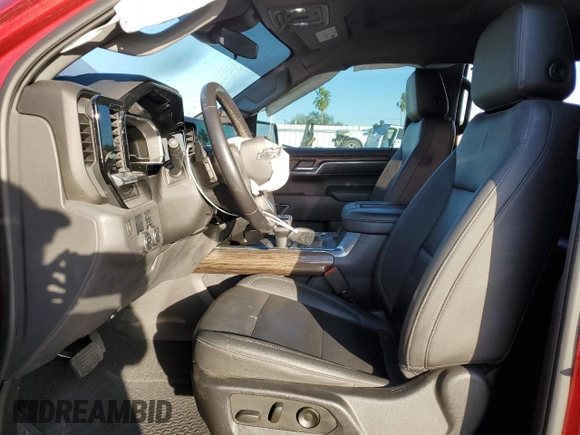 2022 Chevrolet Silverado 1500 RST with VIN 3GCPADED0NG605024, listed as a Copart auction lot 41574725 with 30,727 mi miles and Salvage Title. Bid and sale history available at DreamBid. Image 7.