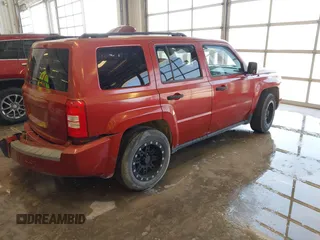 2008 Jeep Patriot Sport with VIN 1J8FT28008D705380, listed as a IAAI auction lot 41790973 with 74,436 mi miles and . Bid and sale history available at DreamBid. Image 4.