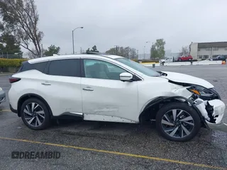 2024 Nissan Murano SL with VIN 5N1AZ2CJ1RC125963, listed as a IAAI auction lot 41809276 with 4,626 mi miles. Bid and sale history available at carsss.com. Image 13.