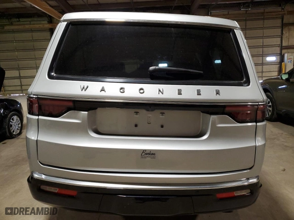 2024 Jeep Wagoneer with VIN 1C4SJVAP6RS141171, listed as a Copart auction lot 82335144 with 14,612 mi miles and Salvage Title. Bid and sale history available at carsss.com. Image 6.