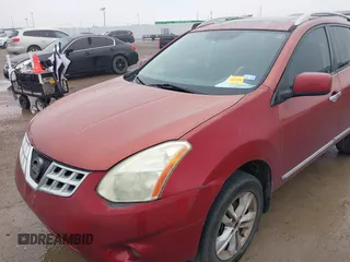 2013 Nissan Rogue S with VIN JN8AS5MT6DW012645, listed as a IAAI auction lot 42162620 with 187,475 mi miles. Bid and sale history available at carsss.com. Image 6.