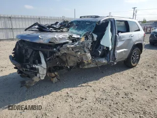 2021 Jeep Grand Cherokee Limited z VIN 1C4RJFBT8MC582514, wystawiony jako Copart lot #56870385 z przebiegiem Nie podano mil oraz Nie do naprawy • Non repairable. Historia ofert i sprzedaży dostępna na DreamBid. Obrazek 1.