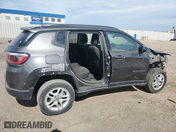 2018 Jeep Compass Sport с VIN 3C4NJDAB3JT213426, выставлен на аукционе Copart как лот 55838045 с пробегом 119 755 миль миль и Списание • Salvage title. История ставок и продаж доступна на DreamBid. Изображение 3.