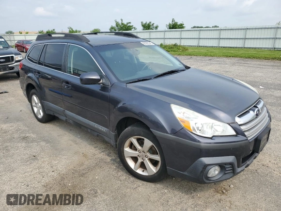 2013 Subaru Outback Premium with VIN 4S4BRBGC4D3284999, listed as a Copart auction lot 60265345 with 119,849 mi miles and Clean title. Bid and sale history available at DreamBid. Image 4.