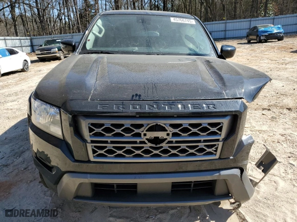 2024 Nissan Frontier SV with VIN 1N6ED1EJ7RN619225, listed as a Copart auction lot 45766745 with 17,890 mi miles and Salvage Title. Bid and sale history available at carsss.com. Image 5.