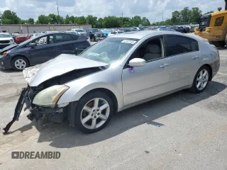2004 Nissan Maxima SE с VIN 1N4BA41E24C820730, выставлен на аукционе Copart как лот 62267505 с пробегом 187 056 миль миль и Списание • Salvage title. История ставок и продаж доступна на DreamBid. Изображение 1.