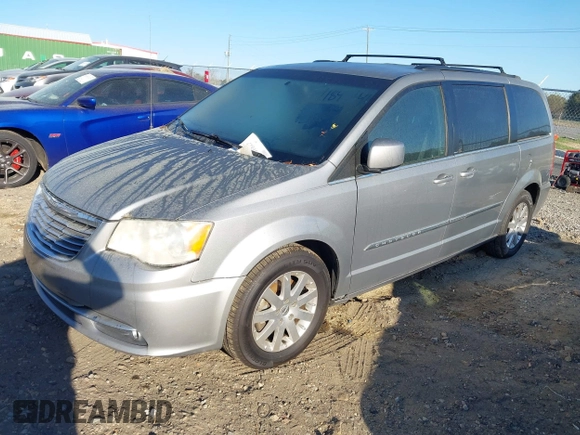 2013 Chrysler Town & Country Touring with VIN 2C4RC1BG9DR721542, listed as a IAAI auction lot 41845146 with 269,088 mi miles. Bid and sale history available at carsss.com. Image 2.