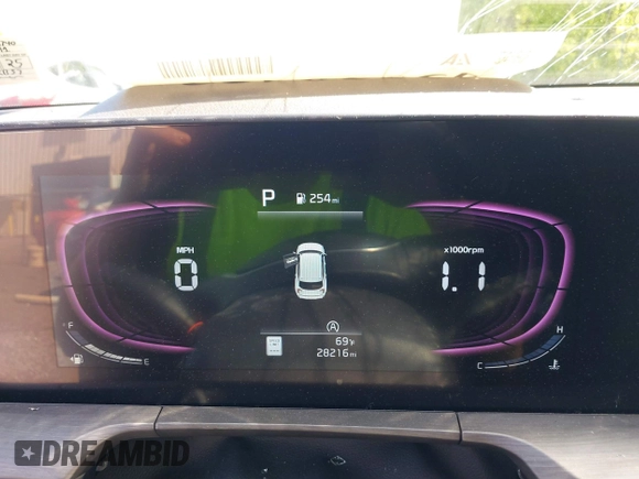 2024 Kia Telluride EX X-Line with VIN 5XYP3DGC9RG539740, listed as a IAAI auction lot 42330422 with 28,216 mi miles and . Bid and sale history available at DreamBid. Image 7.