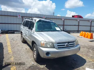 2007 Toyota Highlander w/3rd Row with VIN JTEDP21A370134927, listed as a IAAI auction lot 42253382 with 327,253 mi miles and . Bid and sale history available at DreamBid. Image 1.