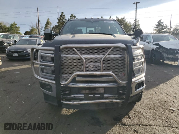 2024 Ford F-350 XL with VIN 1FT8W3DMXRED79167, listed as a Copart auction lot 84619434 with 15,711 mi miles and Salvage Title. Bid and sale history available at DreamBid. Image 5.