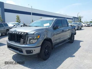 2018 Nissan Titan SV with VIN 1N6AA1E6XJN525640, listed as a IAAI auction lot 42139103 with 88,338 mi miles and . Bid and sale history available at DreamBid. Image 17.