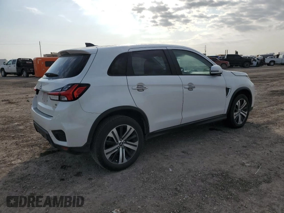 2021 Mitsubishi Outlander SE with VIN JA4APVAU8MU012601, listed as a Copart auction lot 52953635 with 71,938 mi miles and Salvage title. Bid and sale history available at DreamBid. Image 3.