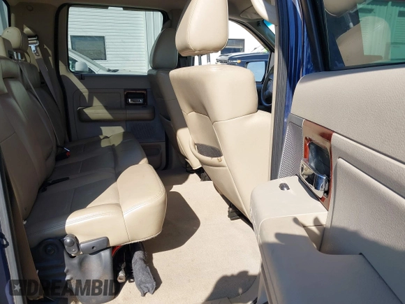 2008 Ford F-150 XLT with VIN 1FTPW14V98KC56114, listed as a IAAI auction lot 41785292 with 165,759 mi miles. Bid and sale history available at carsss.com. Image 8.