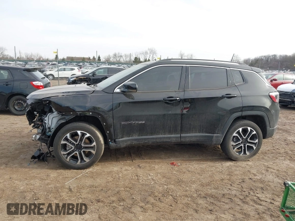 2022 Jeep Compass Limited с VIN 3C4NJDCB6NT150079, выставлен на аукционе IAAI как лот 41797861 с пробегом 21 224 миль миль и . История ставок и продаж доступна на DreamBid. Изображение 14.