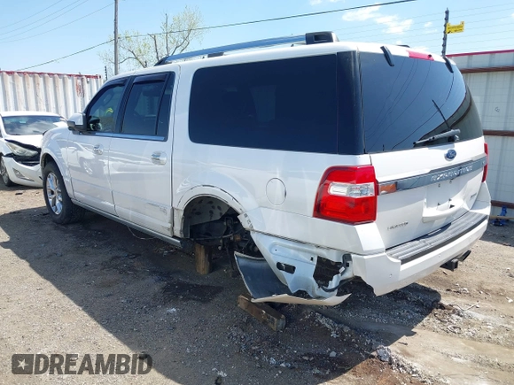 2017 Ford Expedition Max Limited с VIN 1FMJK1KT7HEA81097, выставлен на аукционе IAAI как лот 41974420 с пробегом 145 645 миль миль и . История ставок и продаж доступна на DreamBid. Изображение 3.