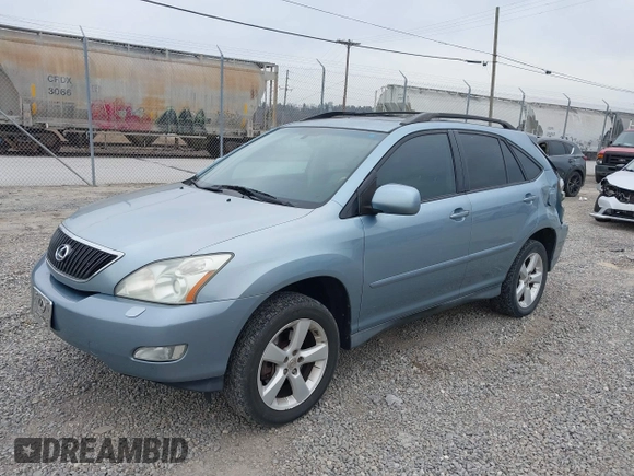 2005 Lexus RX 330 with VIN 2T2HA31U75C050017, listed as a IAAI auction lot 41767246 with 221,659 mi miles. Bid and sale history available at carsss.com. Image 2.