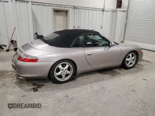2002 Porsche 911 z VIN WP0CA29902S654771, wystawiony jako Copart lot #41914605 z przebiegiem 98 383 mil mil oraz Czysty tytuł • Clean title. Historia ofert i sprzedaży dostępna na DreamBid. Obrazek 3.