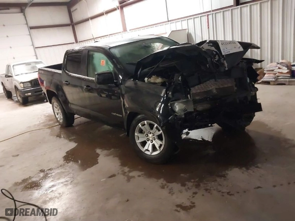 2019 Chevrolet Colorado 4WD LT with VIN 1GCGTCEN3K1119704, listed as a IAAI auction lot 41214516 with 1 mi miles. Bid and sale history available at carsss.com. Image 1.