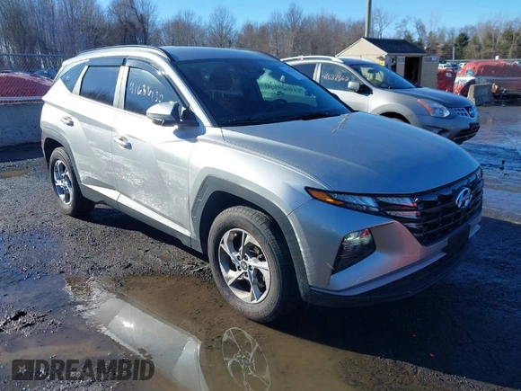 2022 Hyundai Tucson SEL with VIN 5NMJBCAEXNH025957, listed as a IAAI auction lot 41636130 with 40,804 mi miles and . Bid and sale history available at carsss.com. Image 1.