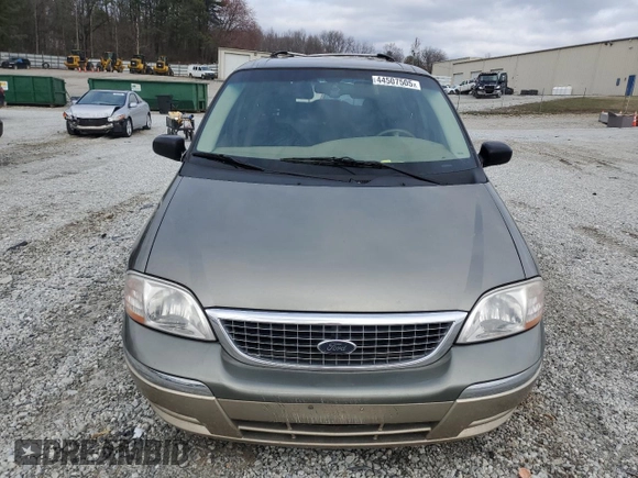 2001 Ford Windstar SEL with VIN 2FMZA534X1BA47029, listed as a Copart auction lot 44507505 with 129,346 mi miles and Salvage Title. Bid and sale history available at carsss.com. Image 5.