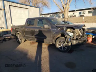 2020 Ford F-150 XL with VIN 1FTEW1EP8LKF26126, listed as a Copart auction lot 87701005 with 48,283 mi miles and Non Repairable. Bid and sale history available at carsss.com. Image 4.