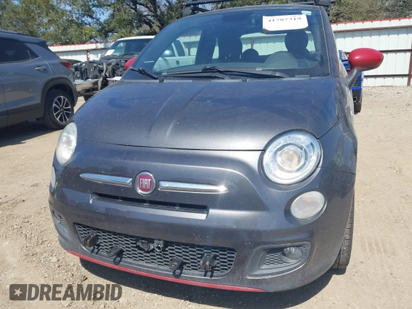 2014 FIAT 500 Sport with VIN 3C3CFFBR0ET190956, listed as a IAAI auction lot 41787319 with 140,754 mi miles and . Bid and sale history available at DreamBid. Image 6.