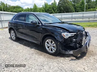 2025 Audi Q3 S line Premium z VIN WA1DECF35S1006731, wystawiony jako Copart lot #59266765 z przebiegiem 11 198 mil mil oraz Tytuł czysty. Historia ofert i sprzedaży dostępna na DreamBid. Obrazek 4.