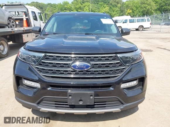 2023 Ford Explorer XLT with VIN 1FMSK8DH2PGA54527, listed as a IAAI auction lot 42463206 with 26,420 mi miles and . Bid and sale history available at DreamBid. Image 12.