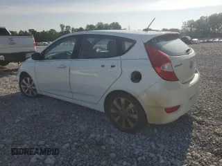 2012 Hyundai Accent SE with VIN KMHCU5AE4CU009351, listed as a Copart auction lot 61963395 with 138,384 mi miles and Clean title. Bid and sale history available at DreamBid. Image 2.