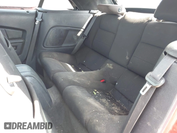 2012 Ford Mustang V6 with VIN 1ZVBP8EM1C5201733, listed as a IAAI auction lot 42162220 with 311,404 mi miles and . Bid and sale history available at DreamBid. Image 8.