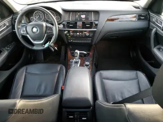 2017 BMW X3 xDrive28i with VIN 5UXWX9C58H0T04799, listed as a Copart auction lot 86836454 with 125,992 mi miles and Salvage Title. Bid and sale history available at DreamBid. Image 8.