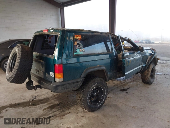 1997 Jeep Cherokee Sport with VIN 1J4FJ67S6VL574149, listed as a IAAI auction lot 41286297 with 1 mi miles. Bid and sale history available at carsss.com. Image 4.