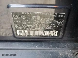 2013 Subaru Outback 2.5i Limited with VIN 4S4BRBPC7D3255027, listed as a Copart auction lot 53187495 with 202,964 mi miles and Clean Title. Bid and sale history available at carsss.com. Image 13.
