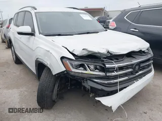 2021 Volkswagen Atlas S with VIN 1V2AP2CA4MC538199, listed as a IAAI auction lot 41531310 with 40,725 mi miles and . Bid and sale history available at DreamBid. Image 1.