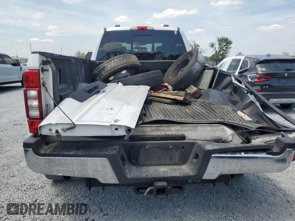2021 Ford F-450 XL with VIN 1FT8W4DT5MEC57242, listed as a Copart auction lot 54353575 with 227,281 mi miles and Salvage title. Bid and sale history available at DreamBid. Image 6.