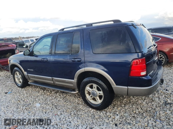 2002 Ford Explorer Eddie Bauer with VIN 1FMZU74W12ZC34905, listed as a Copart auction lot 81241754 with 103,456 mi miles and Salvage Title. Bid and sale history available at DreamBid. Image 2.