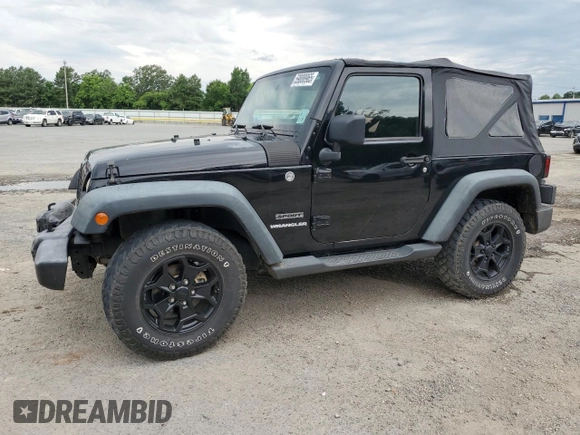 2013 Jeep Wrangler Sport with VIN 1C4AJWAG6DL576549, listed as a Copart auction lot 59888965 with 164,314 mi miles and Salvage title. Bid and sale history available at DreamBid. Image 1.