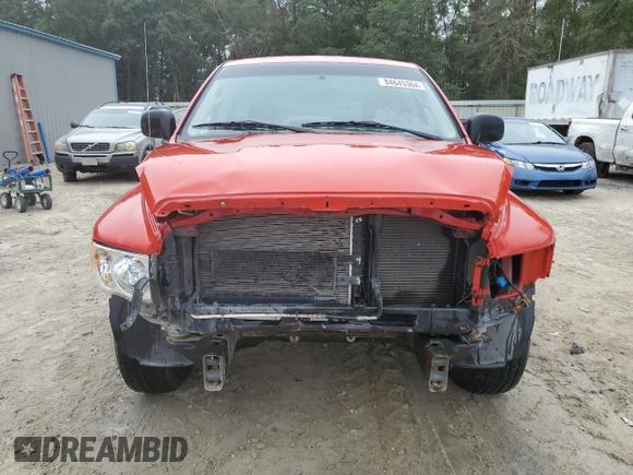 2004 Dodge 1500 ST with VIN 1D7HA16K54J290983, listed as a Copart auction lot 84645364 with 169,324 mi miles and Salvage Title. Bid and sale history available at DreamBid. Image 5.
