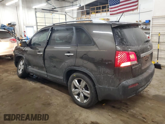 2012 Kia Sorento EX with VIN 5XYKUDA29CG234253, listed as a Copart auction lot 46803895 with 137,009 mi miles and Salvage Title. Bid and sale history available at carsss.com. Image 2.