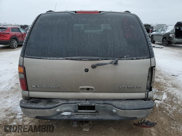 2001 Chevrolet Suburban LS with VIN 1GNFK16T21J103970, listed as a Copart auction lot 89355085 with 247,993 mi miles and Salvage Title. Bid and sale history available at carsss.com. Image 6.