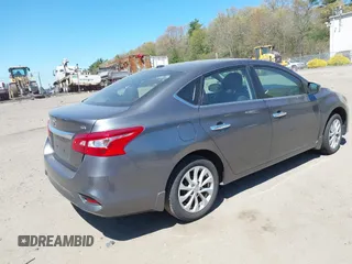 2019 Nissan Sentra SV with VIN 3N1AB7AP0KL609052, listed as a IAAI auction lot 42106395 with 180,714 mi miles and . Bid and sale history available at DreamBid. Image 4.