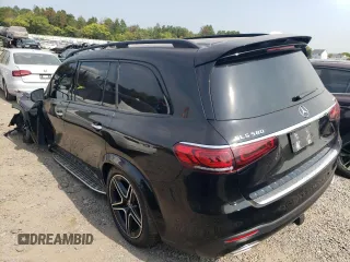2021 Mercedes-Benz GLS 580 с VIN 4JGFF8GE7MA407690, выставлен на аукционе Copart как лот 70605894 с пробегом 47 307 миль миль и Списание • Salvage title. История ставок и продаж доступна на DreamBid. Изображение 2.