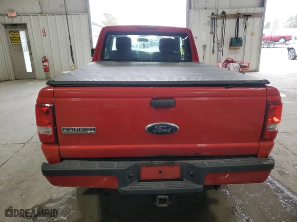2011 Ford Ranger XLT with VIN 1FTLR4FE4BPA67126, listed as a Copart auction lot 52408545 with 126,816 mi miles and Salvage Title. Bid and sale history available at carsss.com. Image 6.